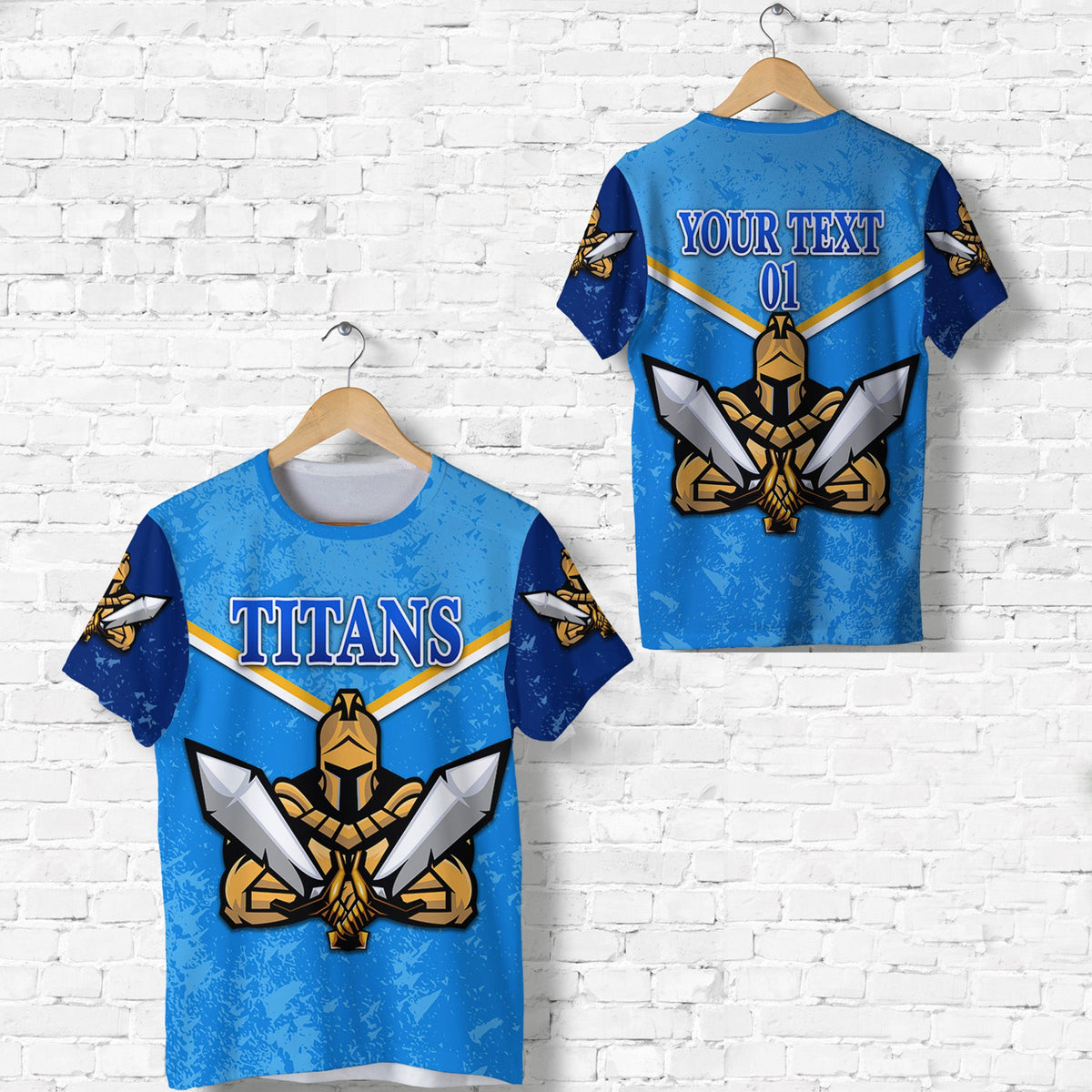 custom-personalised-gold-coast-titans-t-shirt-2021-gladiator-original-style-no-1-custom-text-and-number