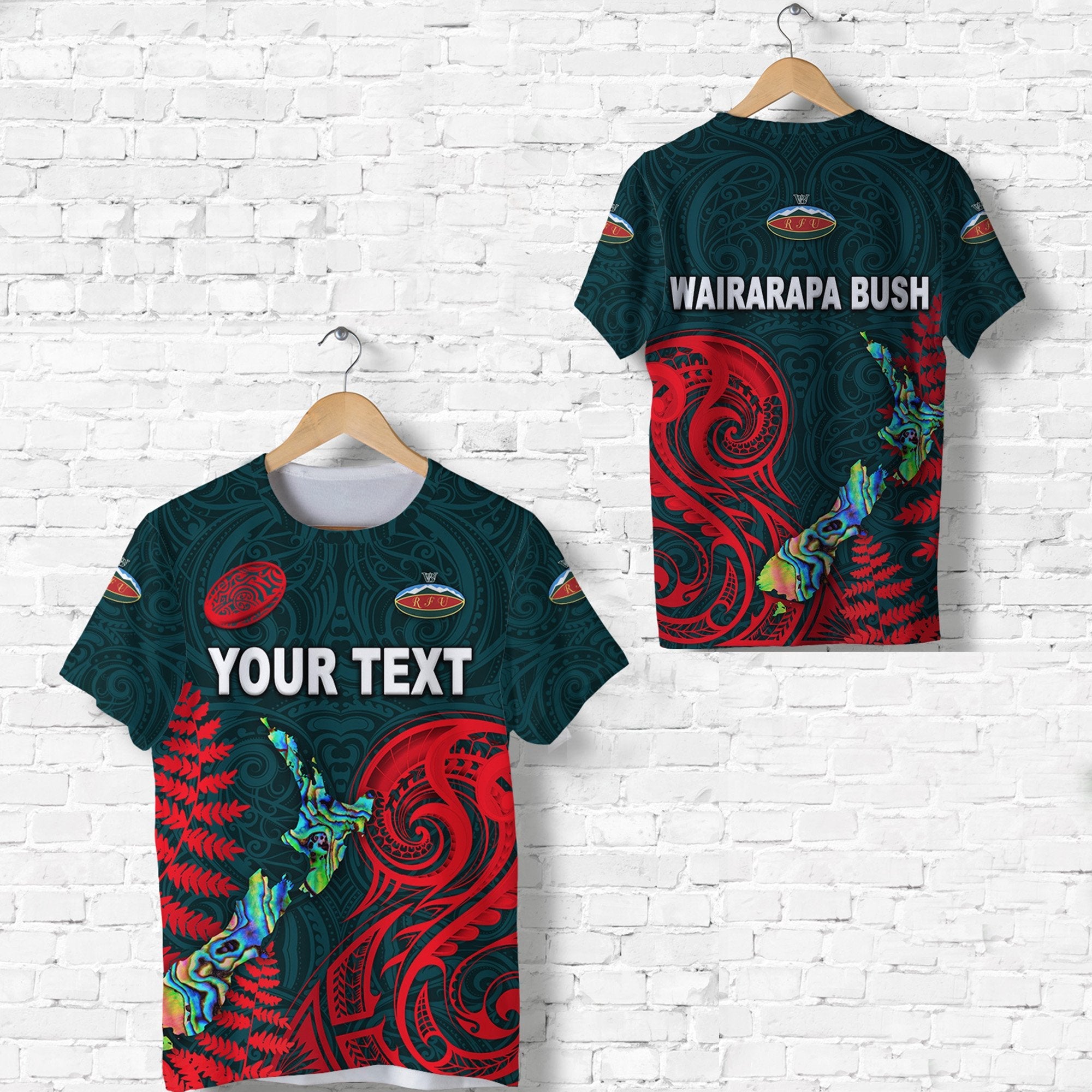 custom-personalised-maori-wairarapa-bush-rugby-t-shirt-new-zealand-silver-fern