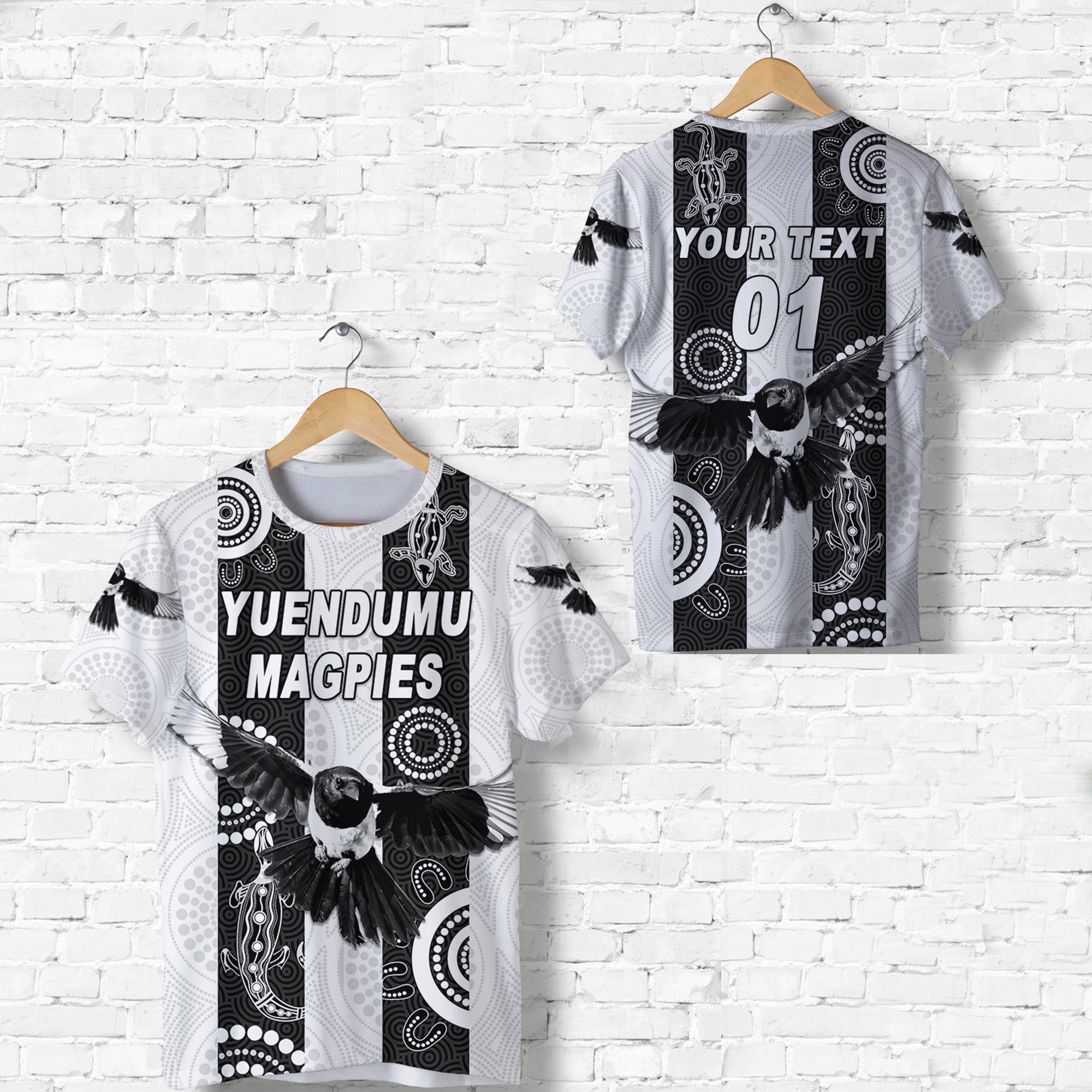custom-personalised-yuendumu-magpies-football-club-t-shirt-indigenous-version-custom-text-and-number