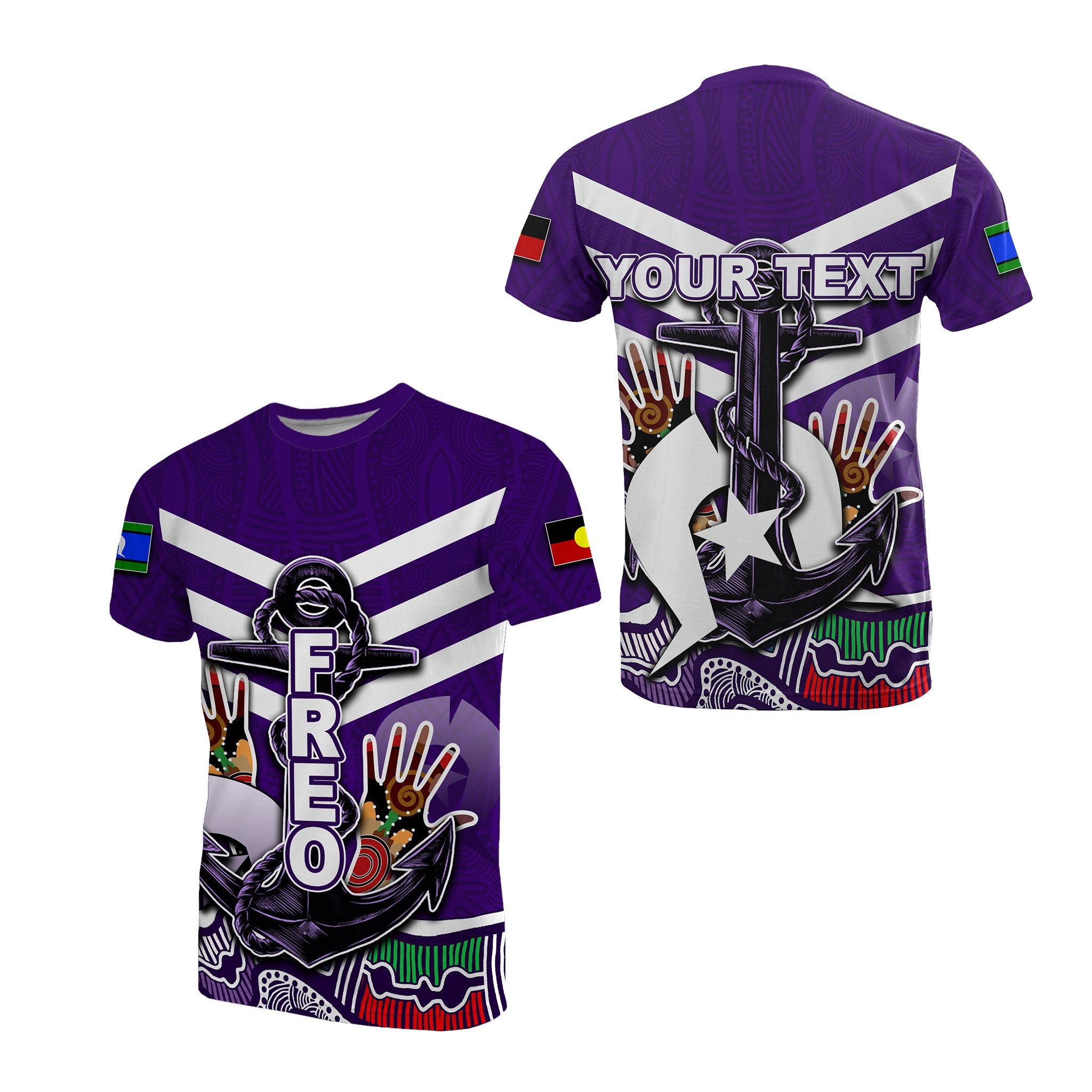custom-personalised-naidoc-fremantle-t-shirt-freo-torres-strait-islanders