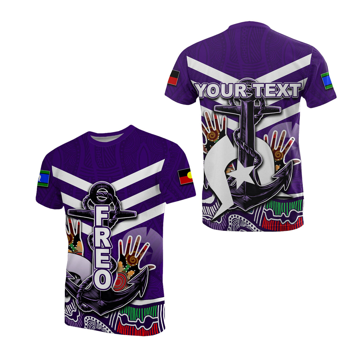 custom-personalised-naidoc-fremantle-t-shirt-freo-torres-strait-islanders