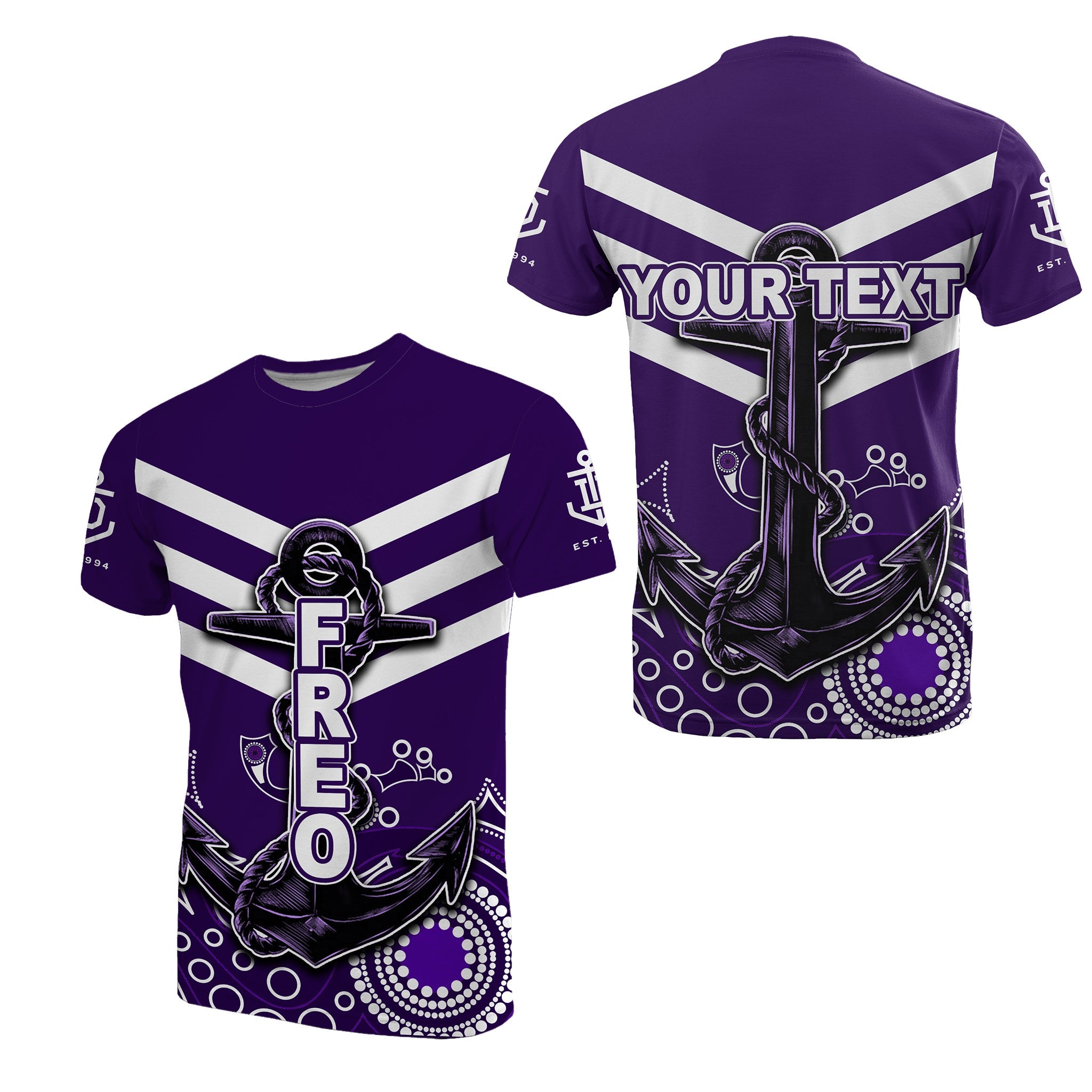 custom-personalisedfremantle-t-shirt-freo-aboriginal-simple-style