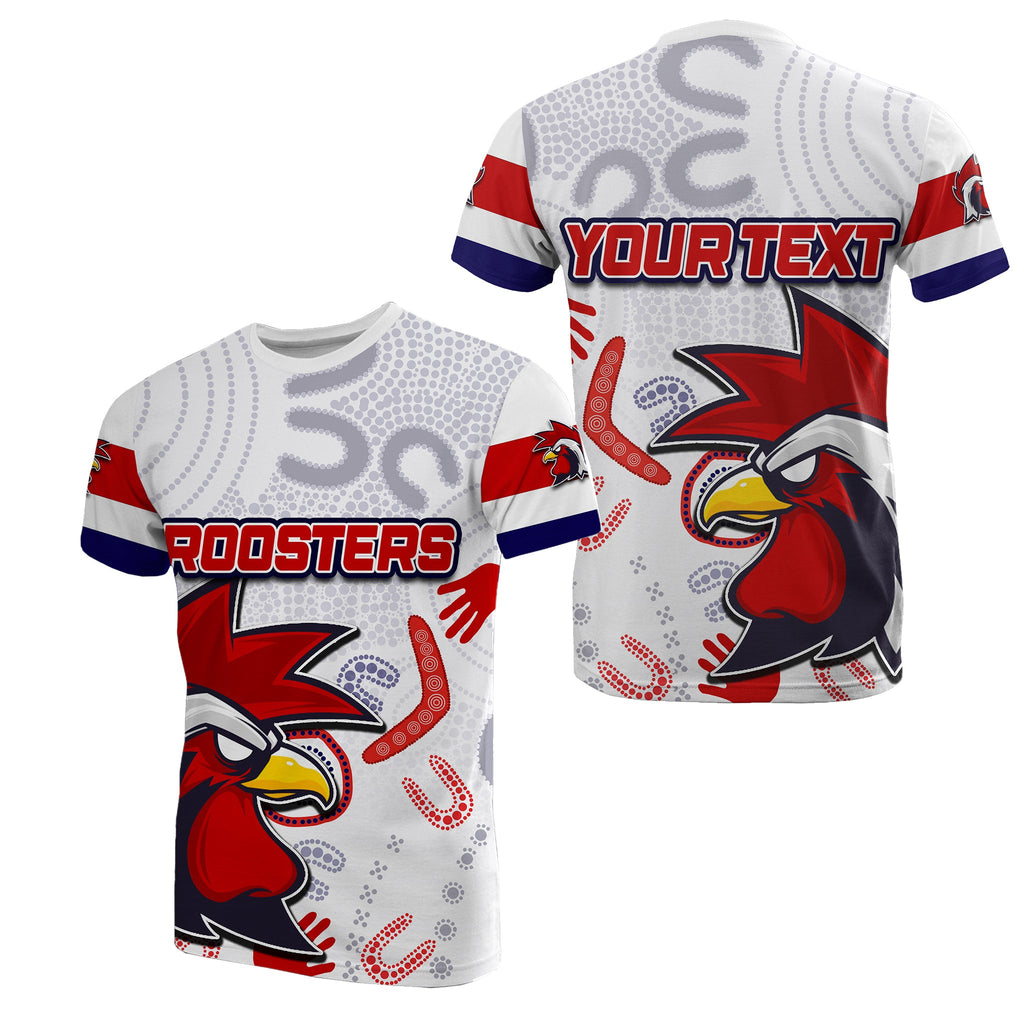 custom-personalised-roosters-t-shirt-indigenous-style-no-2
