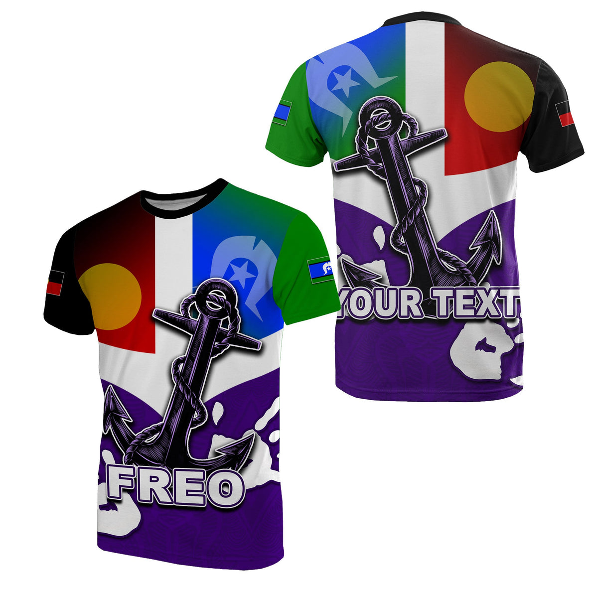 custom-personalised-naidoc-fremantle-t-shirt-freo-flag