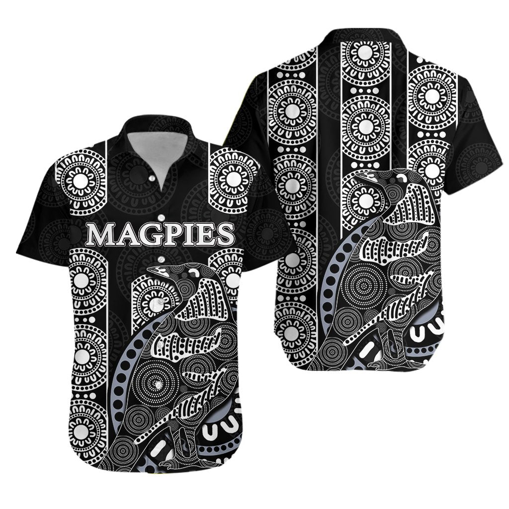 magpies-hawaiian-shirt