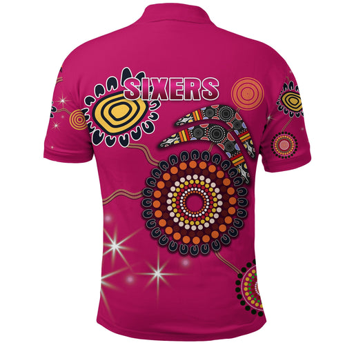 sydney-polo-shirt-sixers-indigenous-magenta