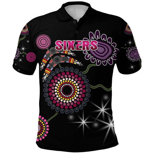 sydney-polo-shirt-sixers-indigenous-black