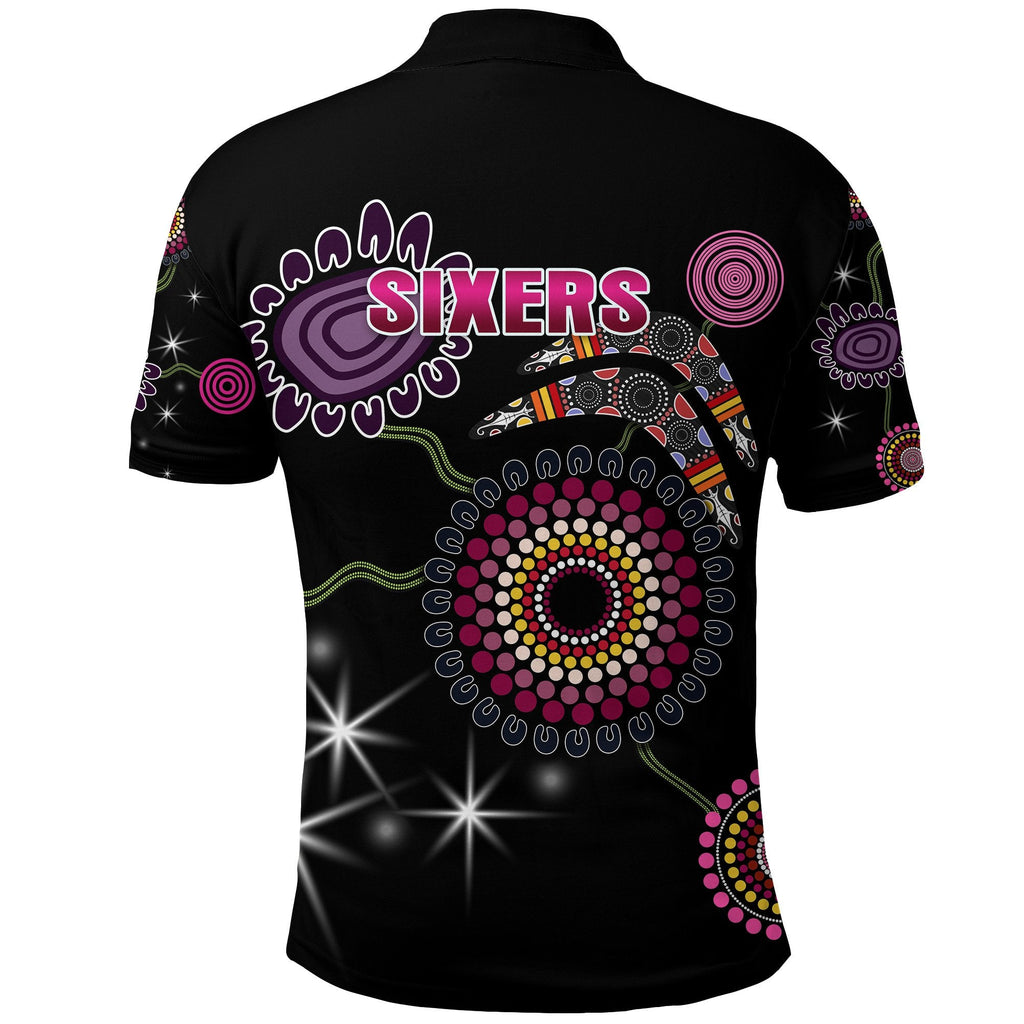 sydney-polo-shirt-sixers-indigenous-black