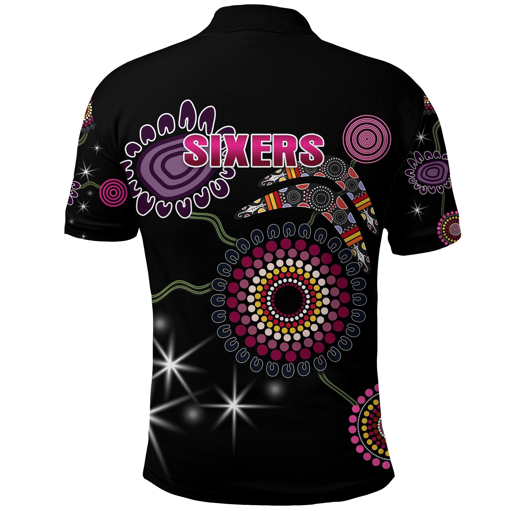 sydney-polo-shirt-sixers-indigenous-black