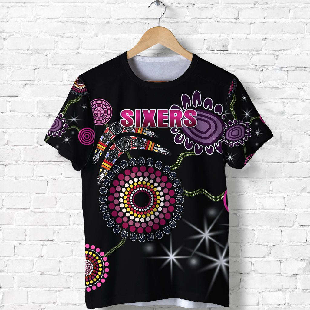 sydney-t-shirt-sixers-indigenous-black