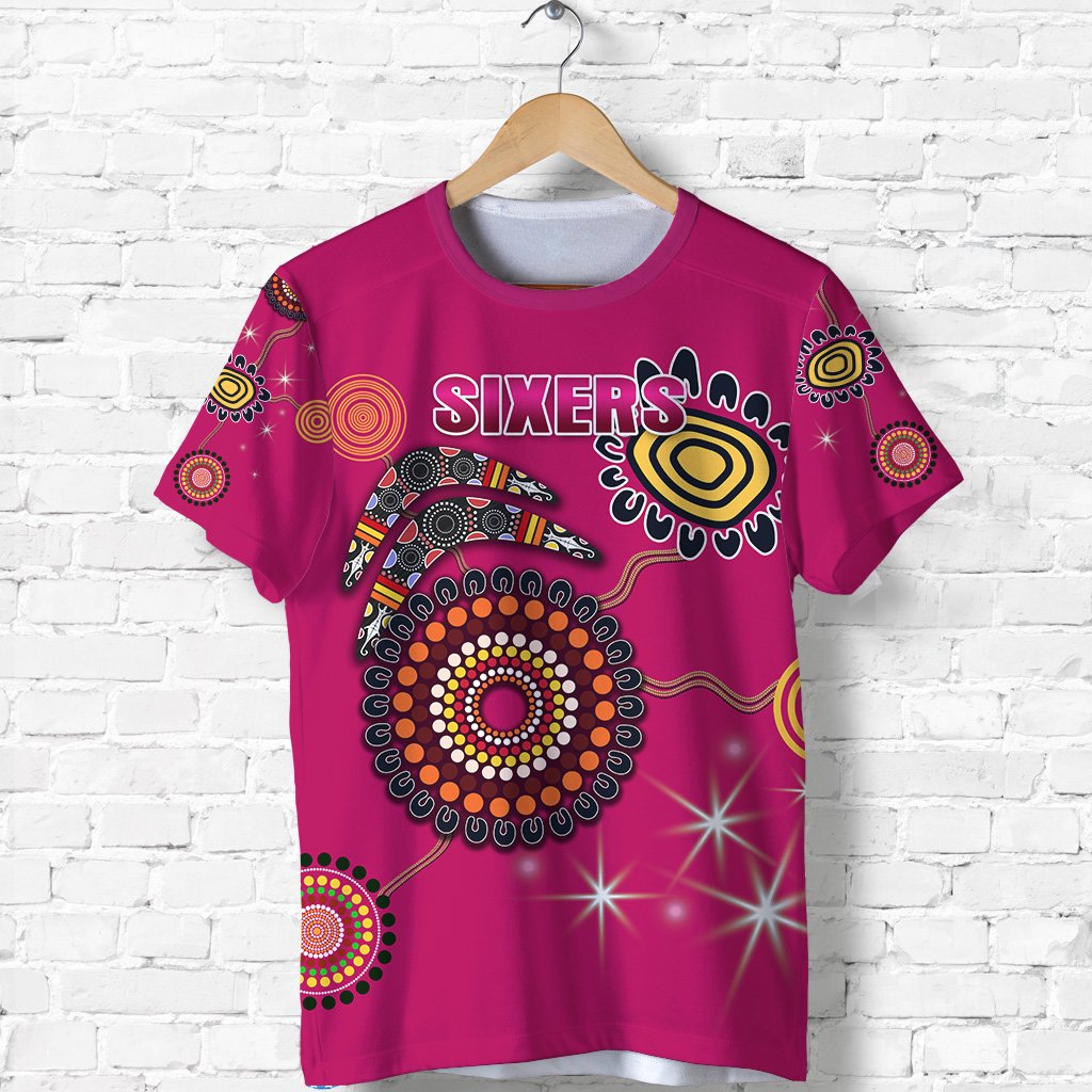 sydney-t-shirt-sixers-indigenous-magenta