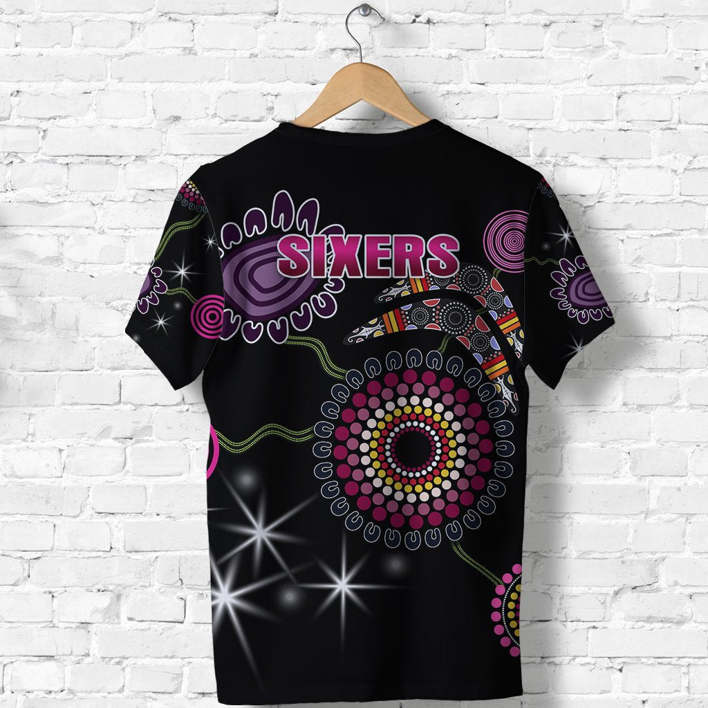 sydney-t-shirt-sixers-indigenous-black