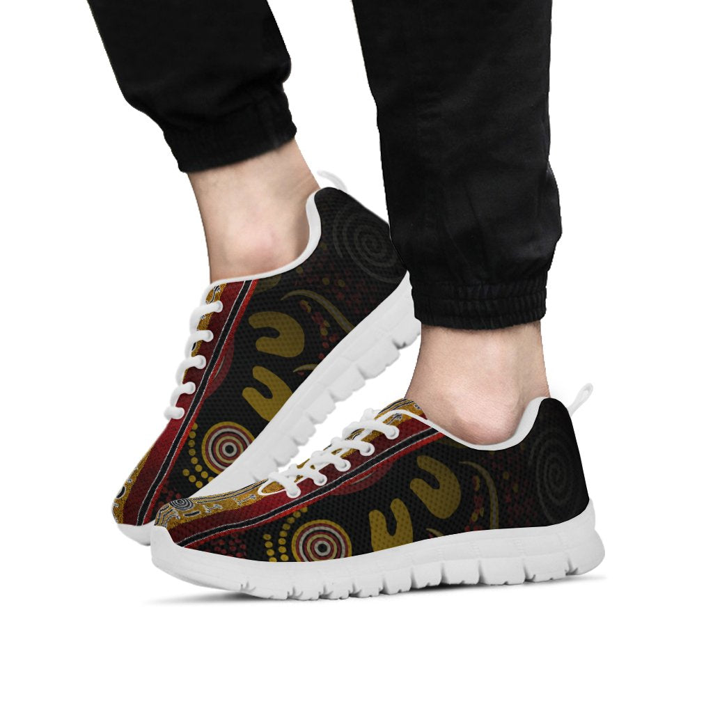 sneaker-aboriginal-dot-panting-art-stripe-lines
