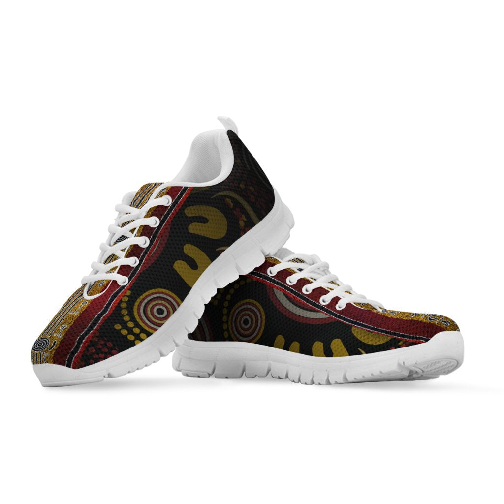sneaker-aboriginal-dot-panting-art-stripe-lines