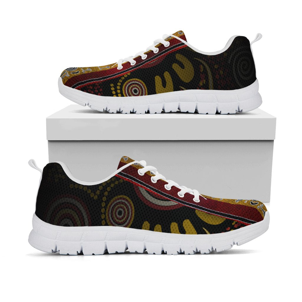 sneaker-aboriginal-dot-panting-art-stripe-lines