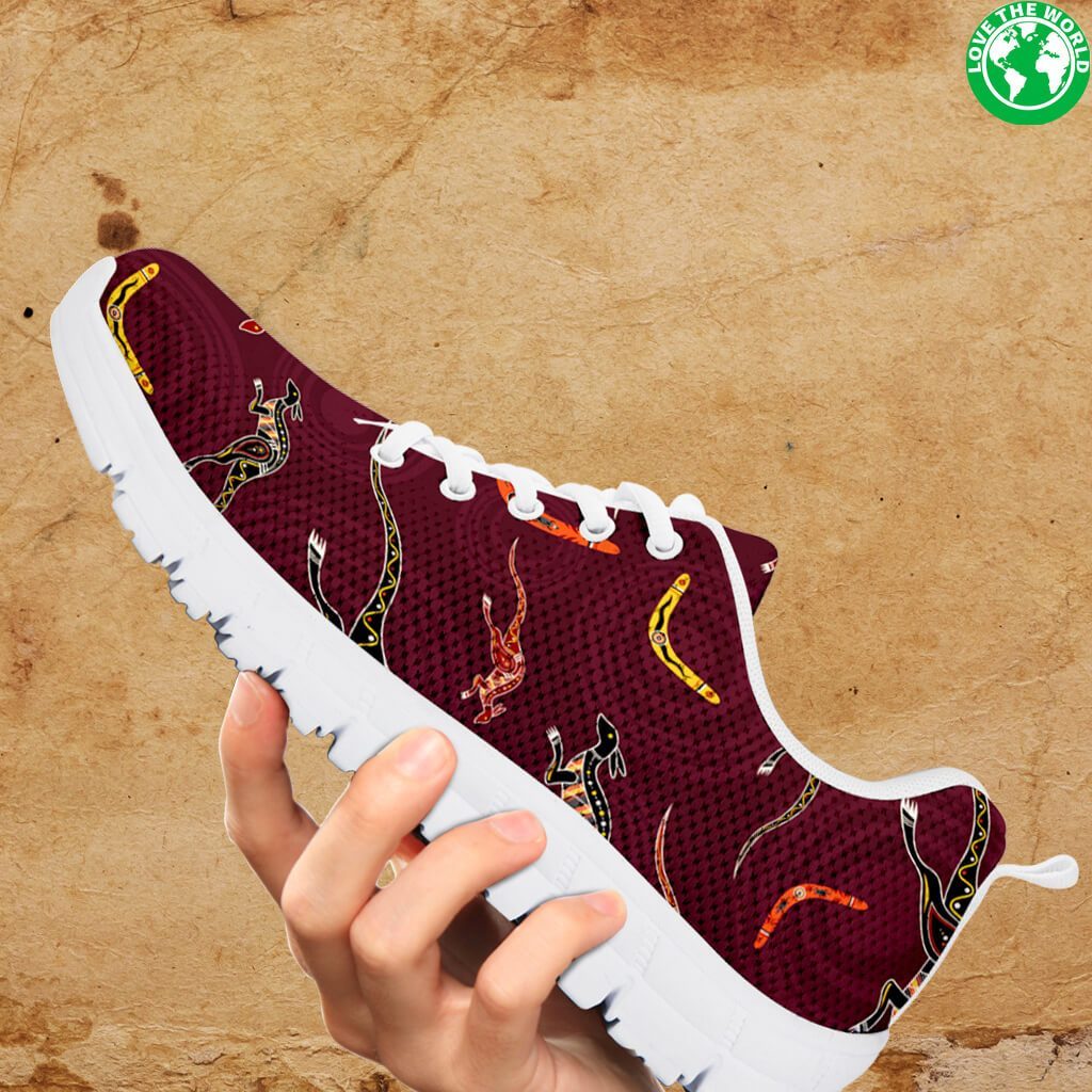 aboriginal-sneakers-kangaroo-patterns-boomerang