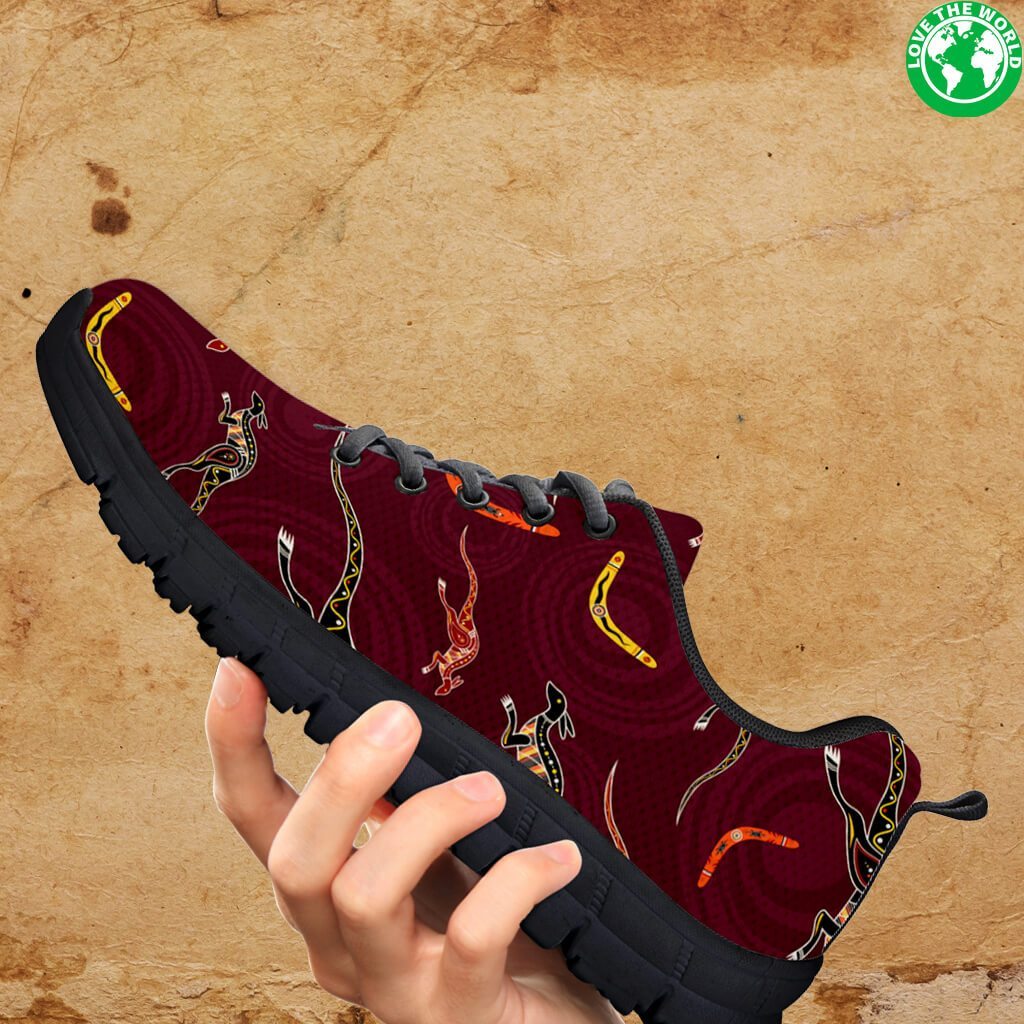 aboriginal-sneakers-kangaroo-patterns-boomerang