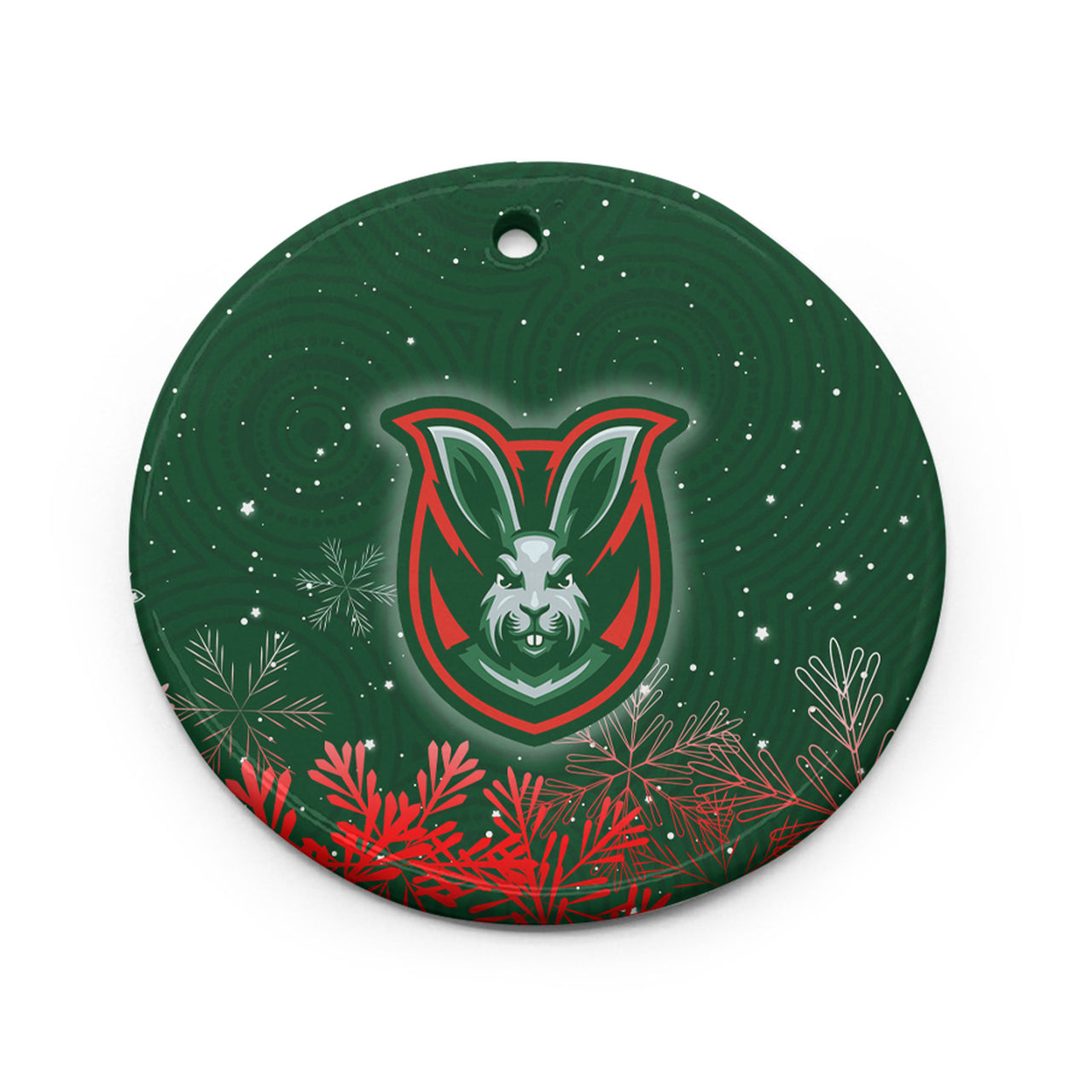 rabbitohs-rugby-ceramic-ornament-rabbitohs-aboriginal-style