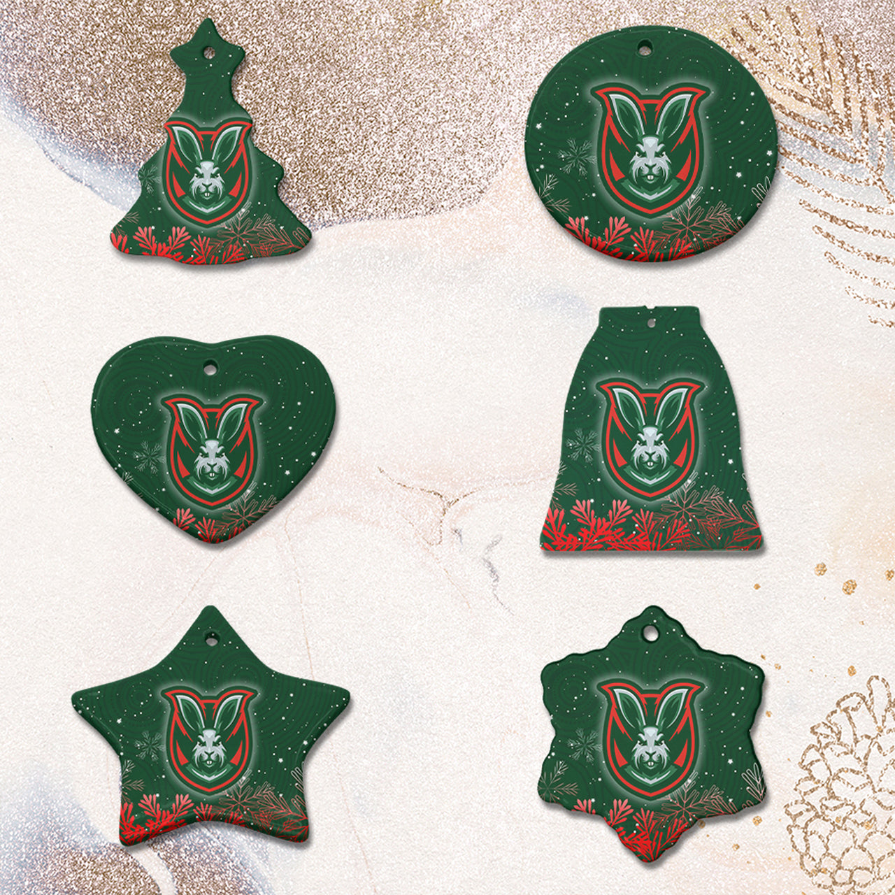 rabbitohs-rugby-ceramic-ornament-rabbitohs-aboriginal-style