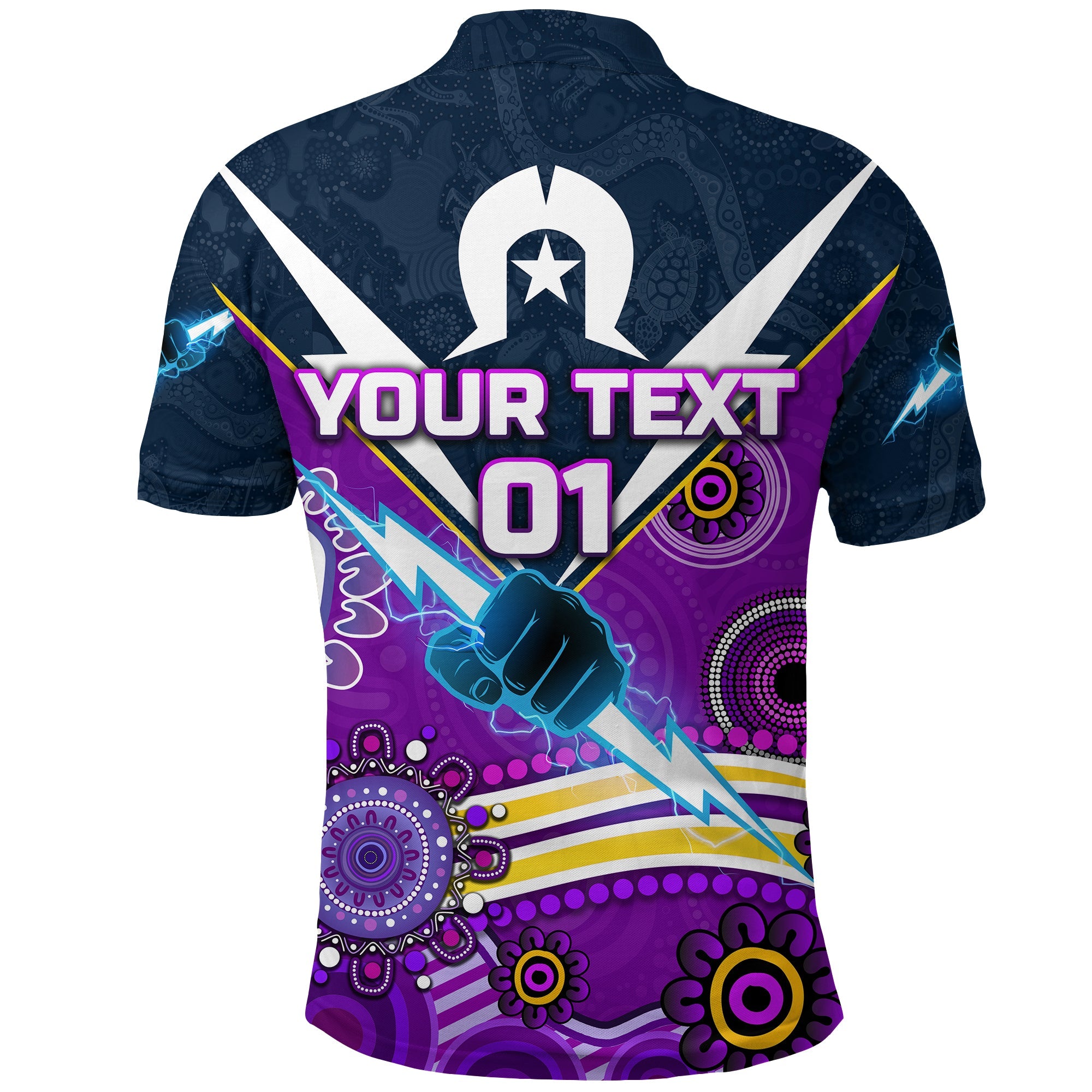 custom-personalised-melbourne-storm-polo-shirt-2021-naidoc-indigenous-custom-text-and-number
