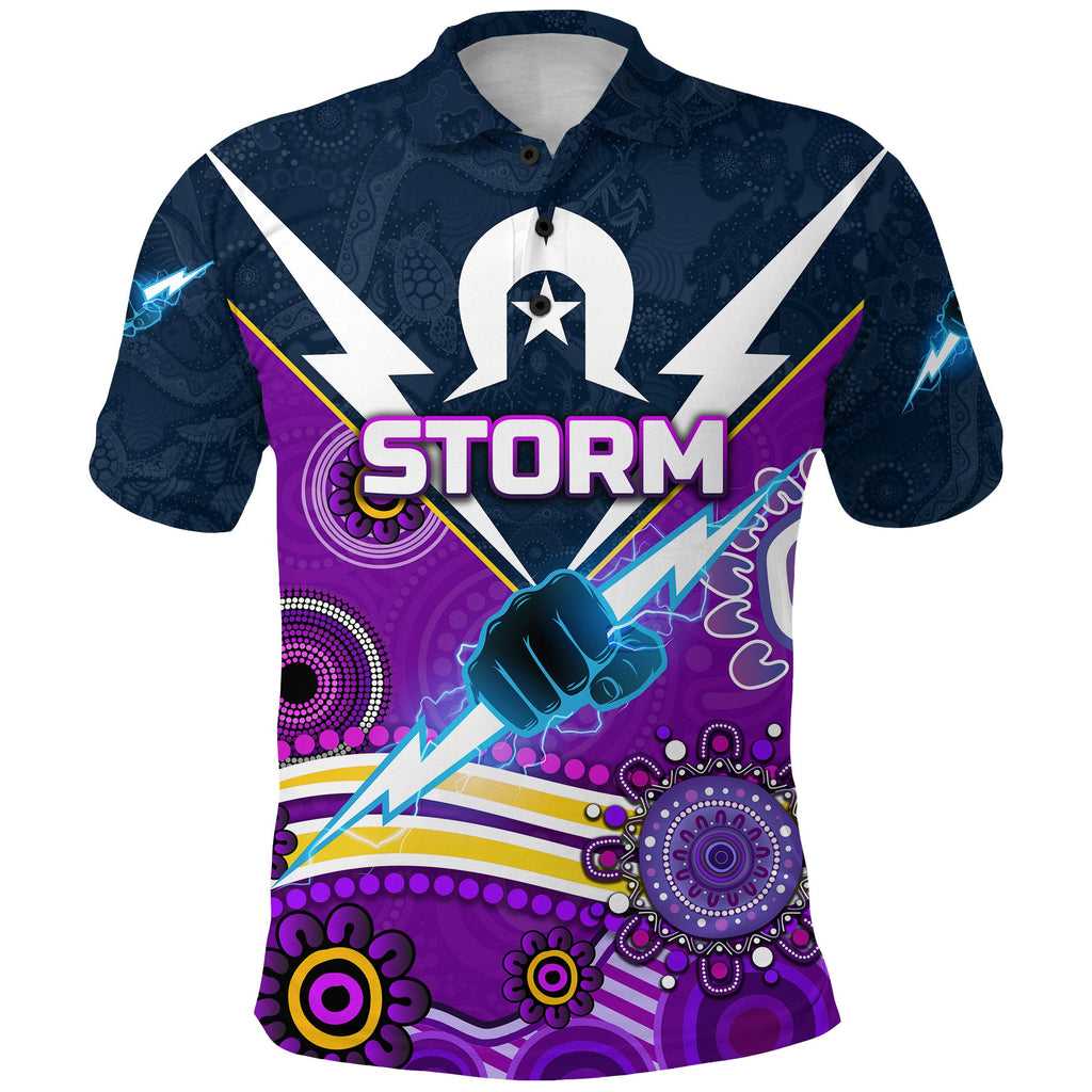 custom-personalised-melbourne-storm-polo-shirt-2021-naidoc-indigenous-custom-text-and-number