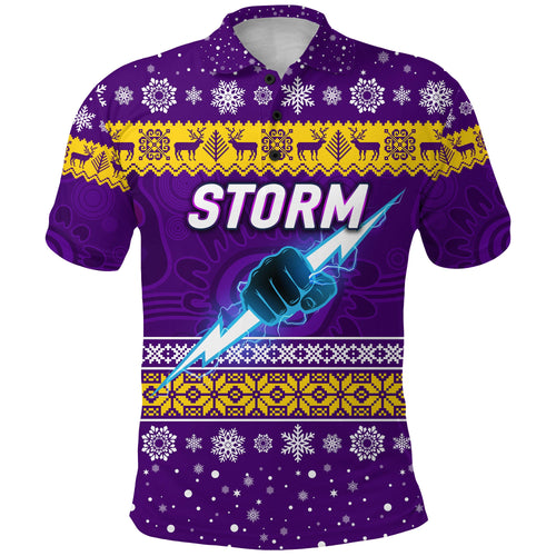 custom-personalised-melbourne-storm-polo-shirt-christmas-simple-style-purple