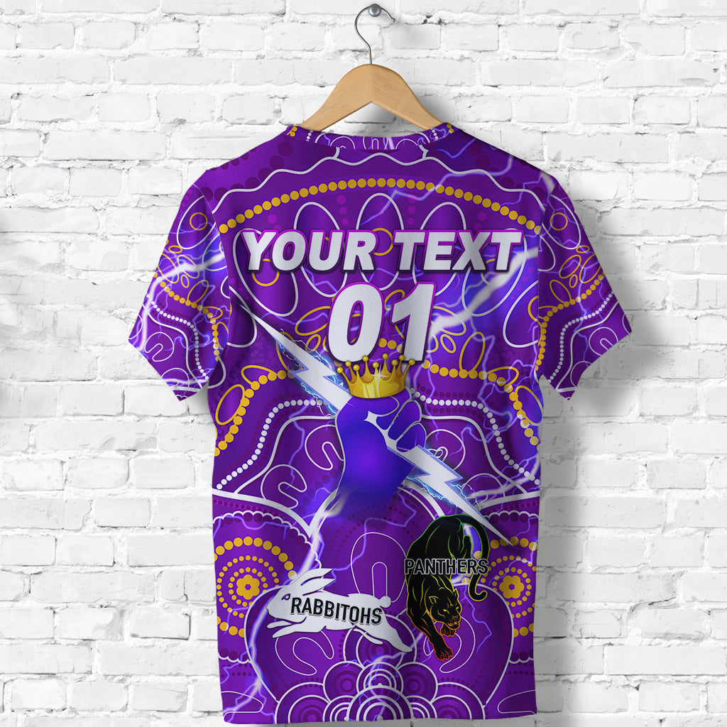 custom-personalised-melbourne-storm-t-shirt-2021-indigenous-premiers-the-king-custom-text-and-number