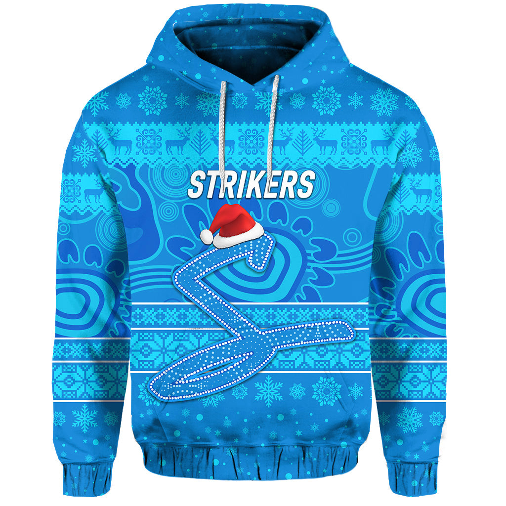 custom-personalised-adelaide-strikers-hoodie-christmas-simple-style