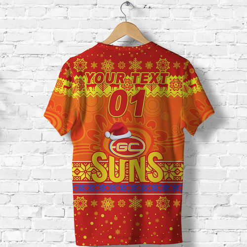 custom-personalised-gold-coast-suns-t-shirt-christmas-simple-style