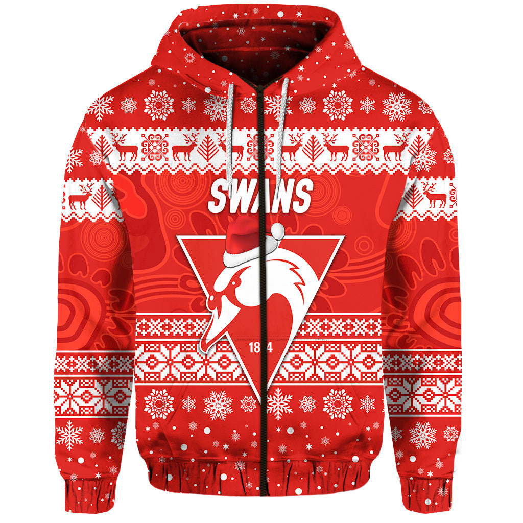 sydney-swans-zip-hoodie-christmas-simple-style