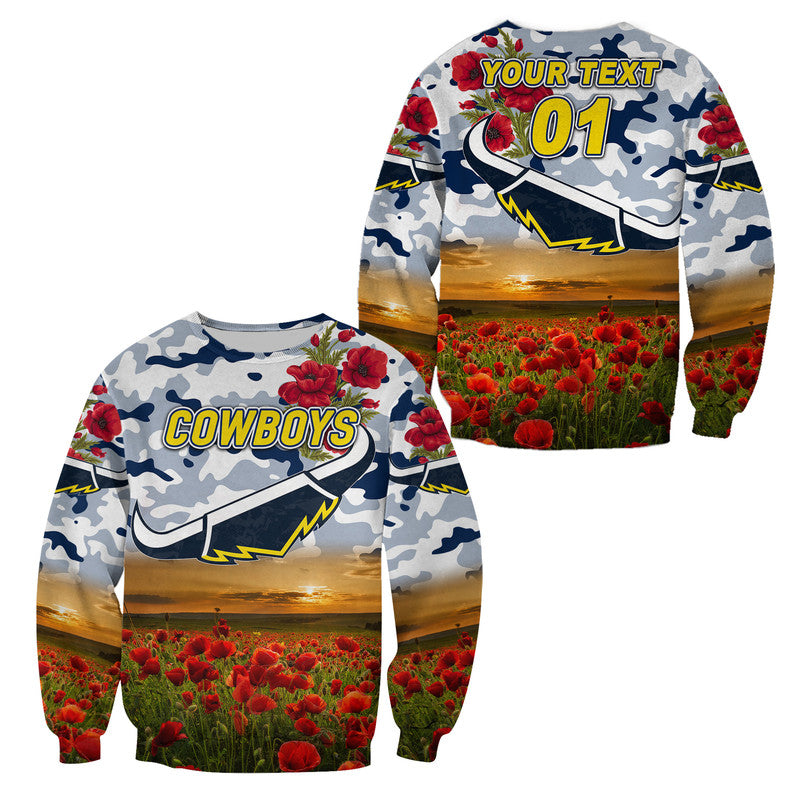 custom-personalised-north-queensland-cowboys-anzac-2022-sweatshirt-poppy-flowers-vibes-white