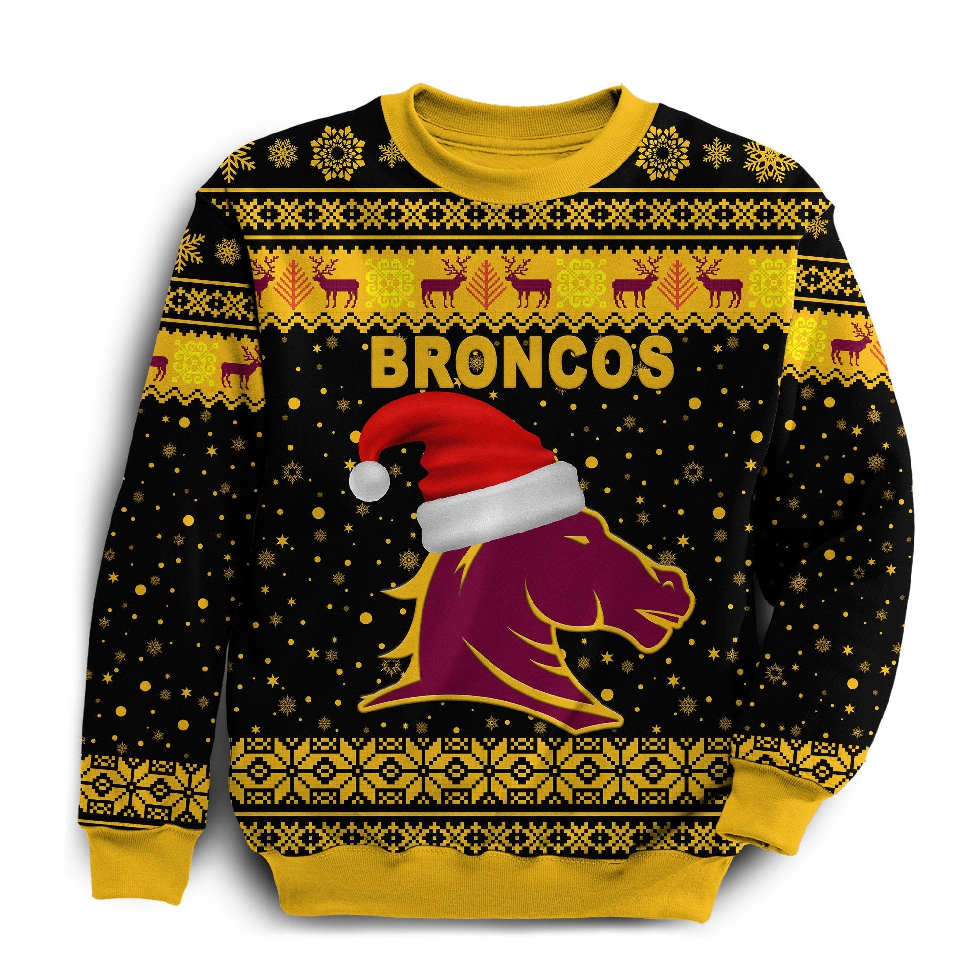 brisbane-sweatshirt-broncos-christmas-unique-vibes-black