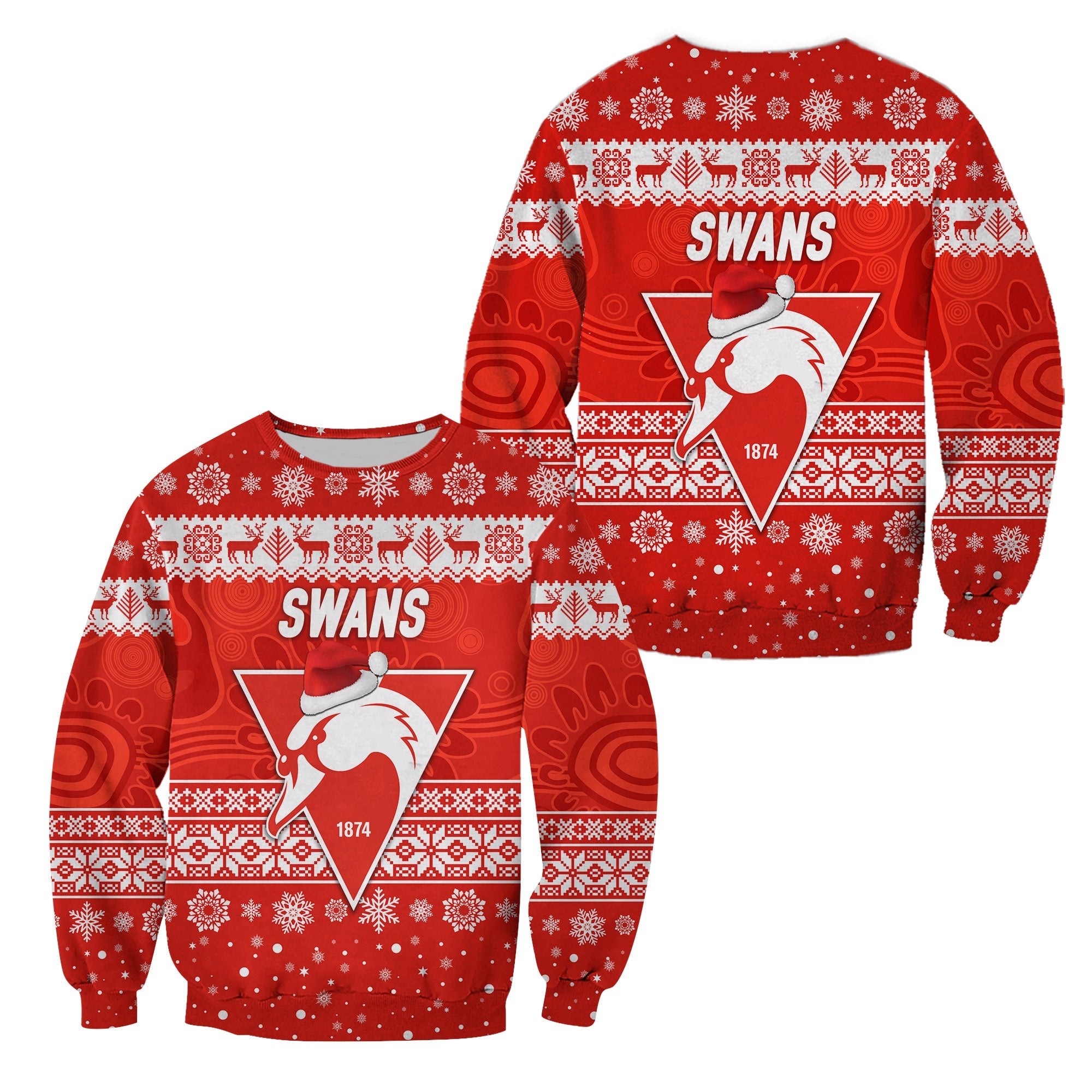 sydney-swans-sweatshirt-christmas-simple-style