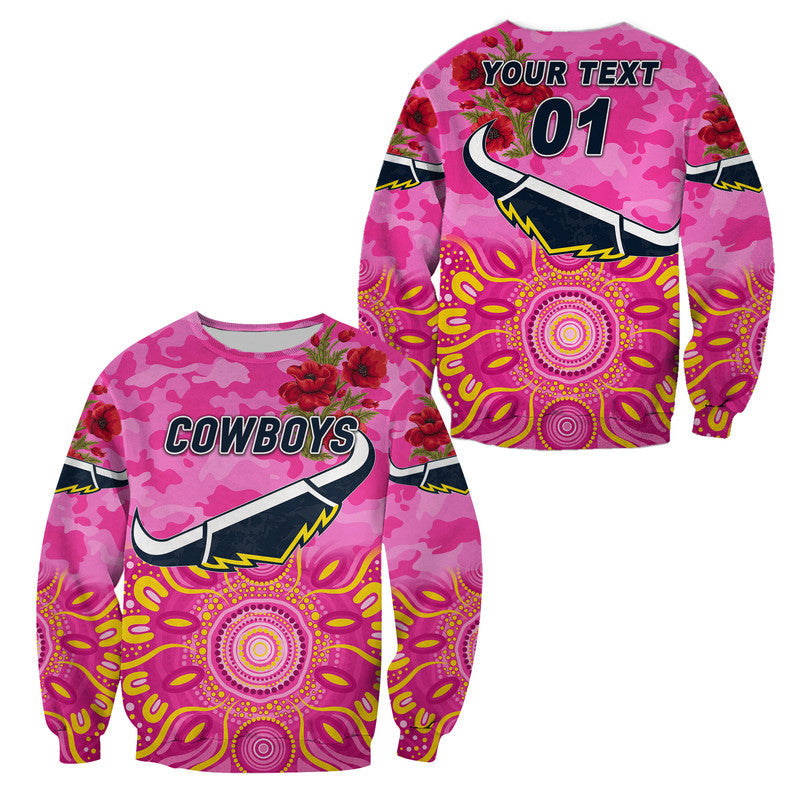 custom-personalised-north-queensland-cowboys-anzac-2022-sweatshirt-indigenous-vibes-pink