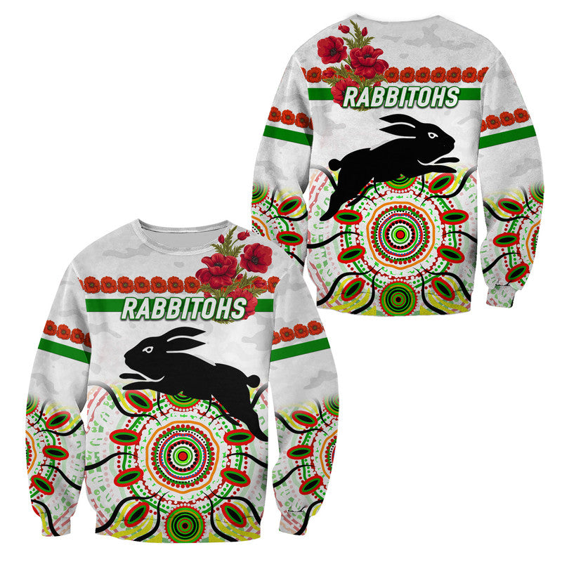 south-sydney-rabbitohs-anzac-2022-sweatshirt-indigenous-vibes-white