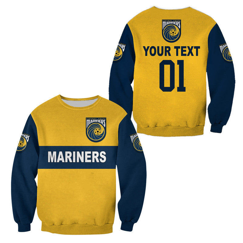 custom-personalised-central-coast-mariners-sweatshirt-soccer-club-original-style-gold