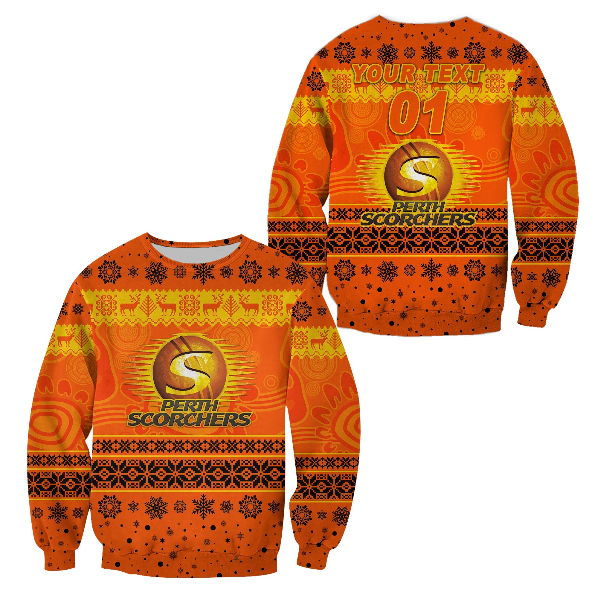 custom-personalised-perth-scorchers-sweatshirt-christmas-simple-style-lt8