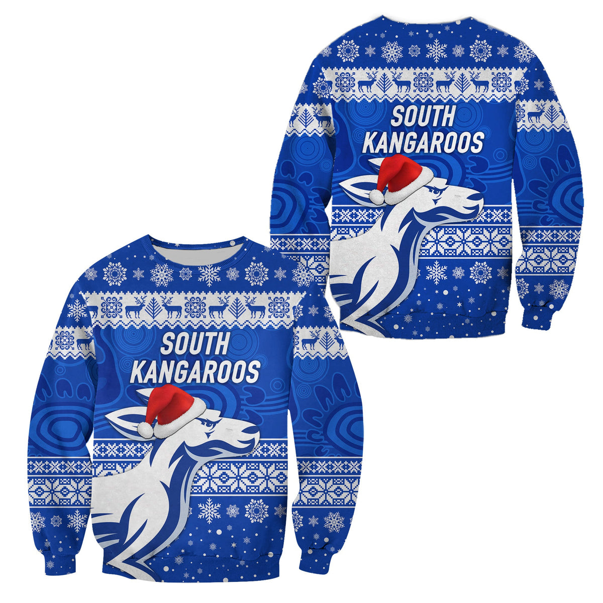 south-alice-football-club-sweatshirt-christmas-kangaroos-simple-style