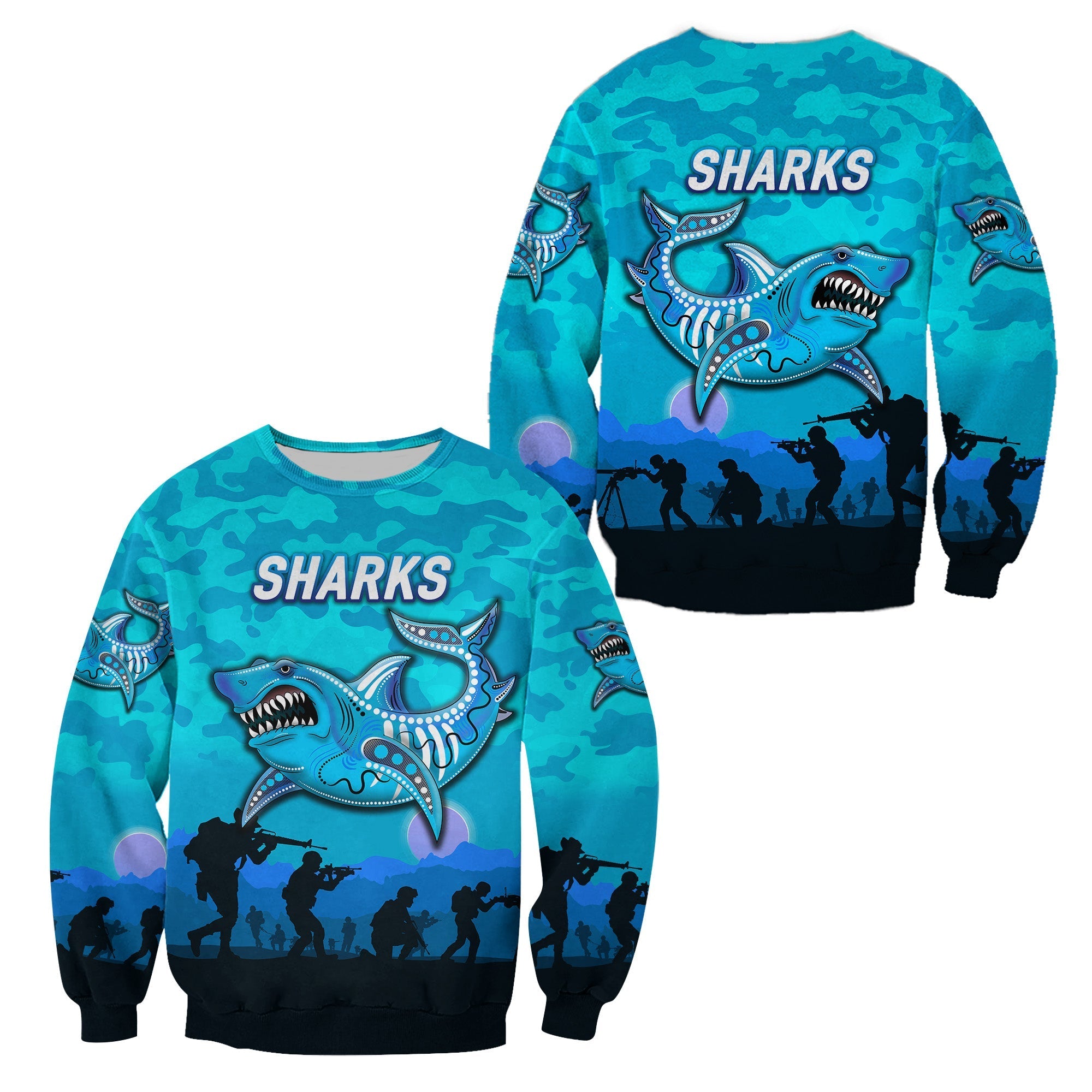 cronulla-sutherland-sharks-anzac-2022-sweatshirt-simple-style-blue