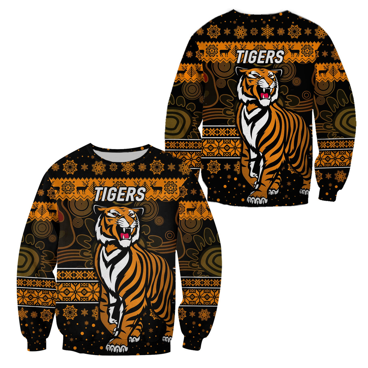 wests-tigers-sweatshirt-christmas-simple-style