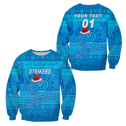 custom-personalised-adelaide-strikers-sweatshirt-christmas-simple-style