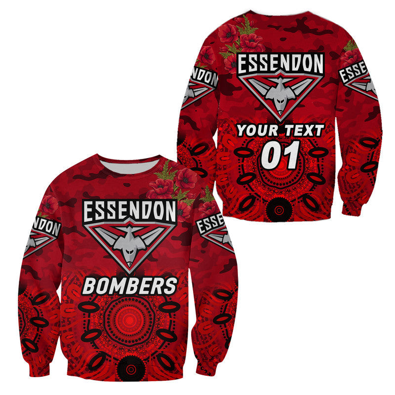 custom-personalised-essendon-bombers-anzac-sweatshirt-indigenous-vibes-red