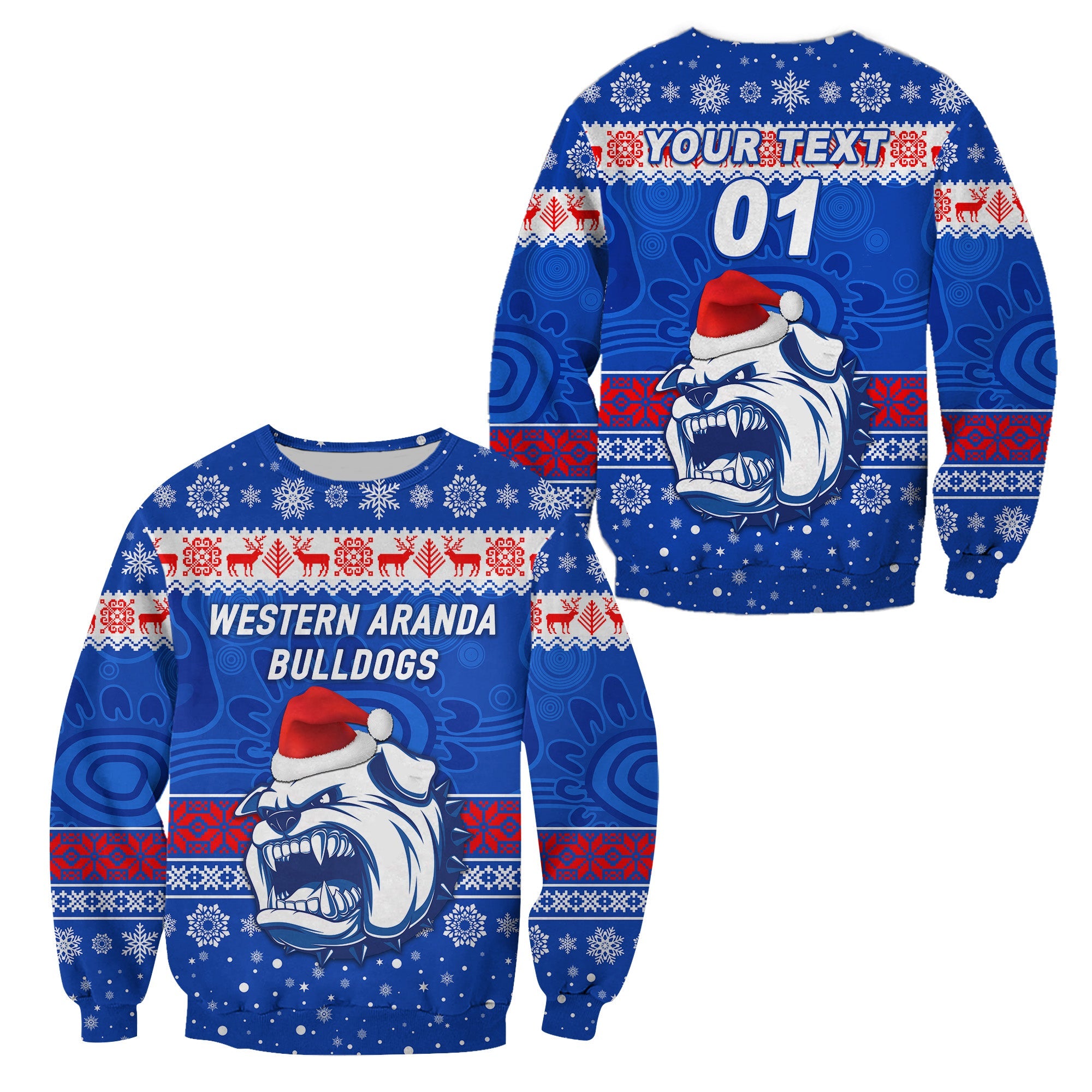 custom-personalised-hermannsburg-western-aranda-bulldogs-football-club-sweatshirt-christmas-simple-style