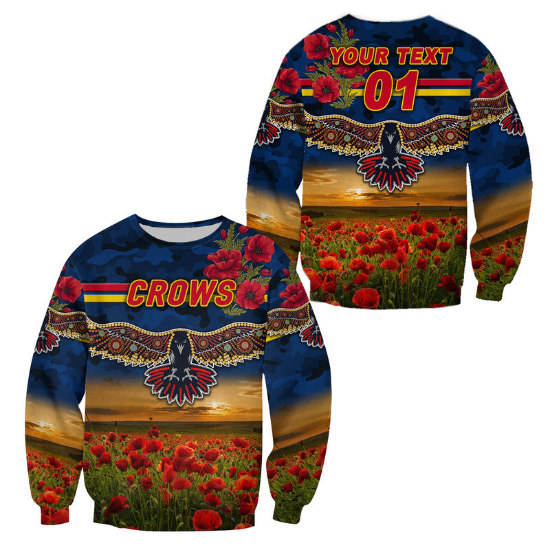 custom-personalised-adelaide-crows-anzac-sweatshirt-poppy-vibes-navy-blue
