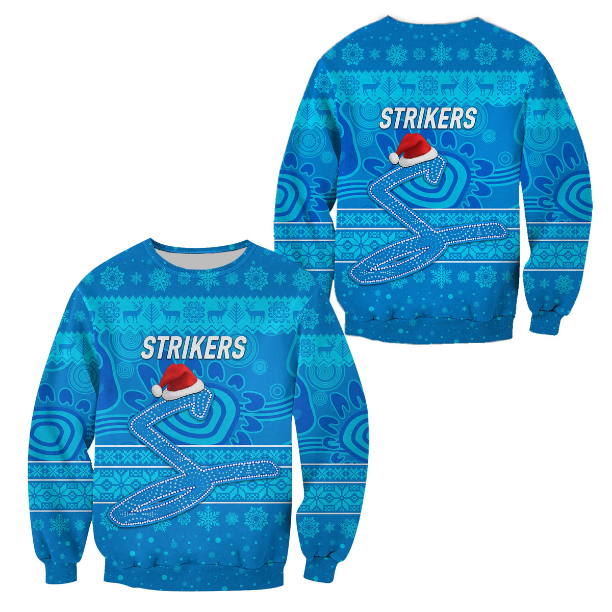 adelaide-strikers-sweatshirt-christmas-simple-style