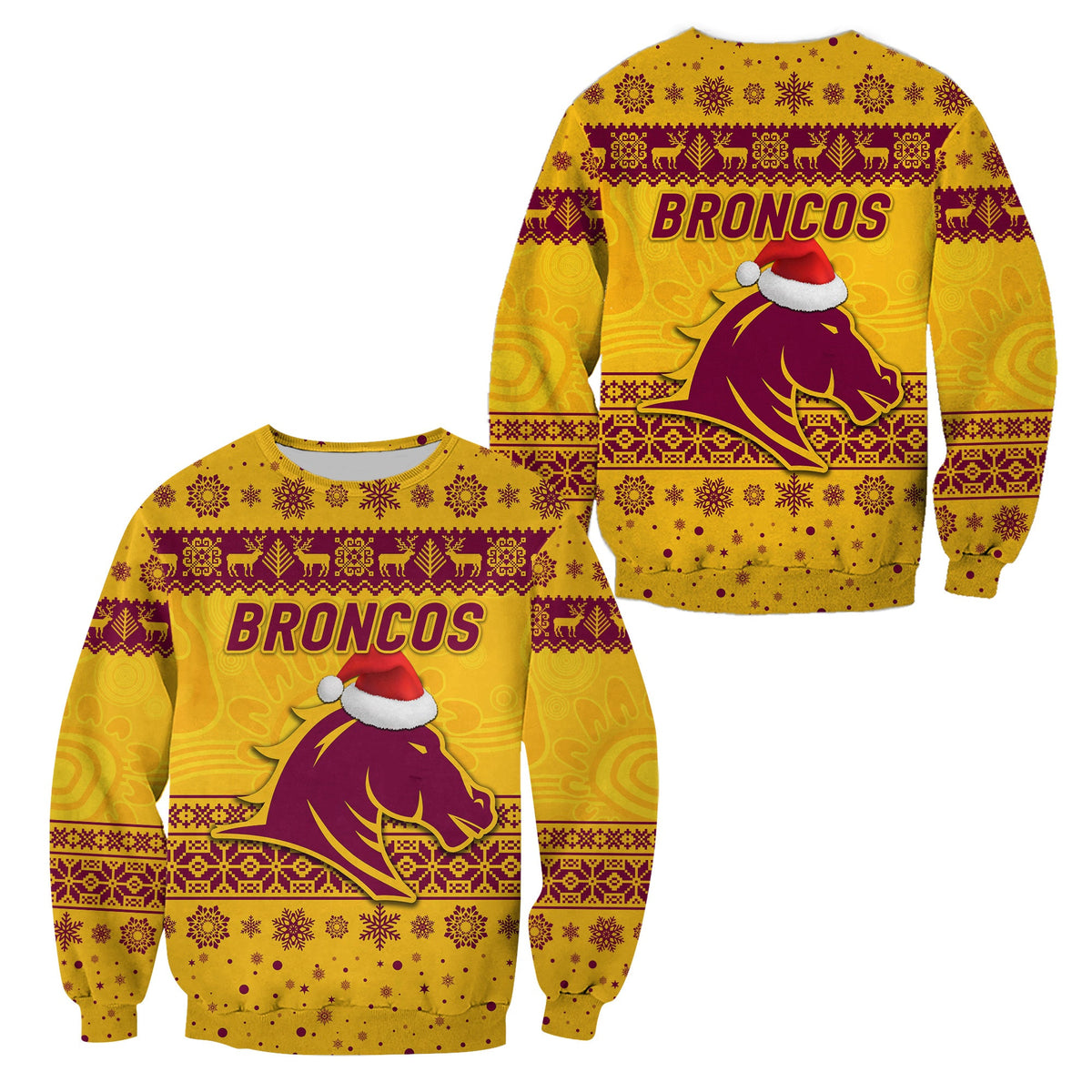 brisbane-broncos-sweatshirt-christmas-simple-style-gold