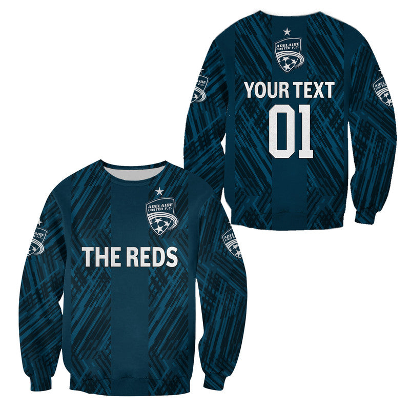 custom-personalised-adelaide-united-the-reds-sweatshirt-soccer-club-original-style-navy