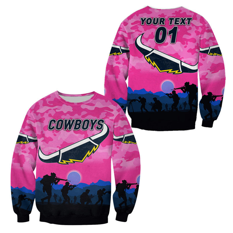 custom-personalised-north-queensland-cowboys-anzac-2022-sweatshirt-simple-style-pink
