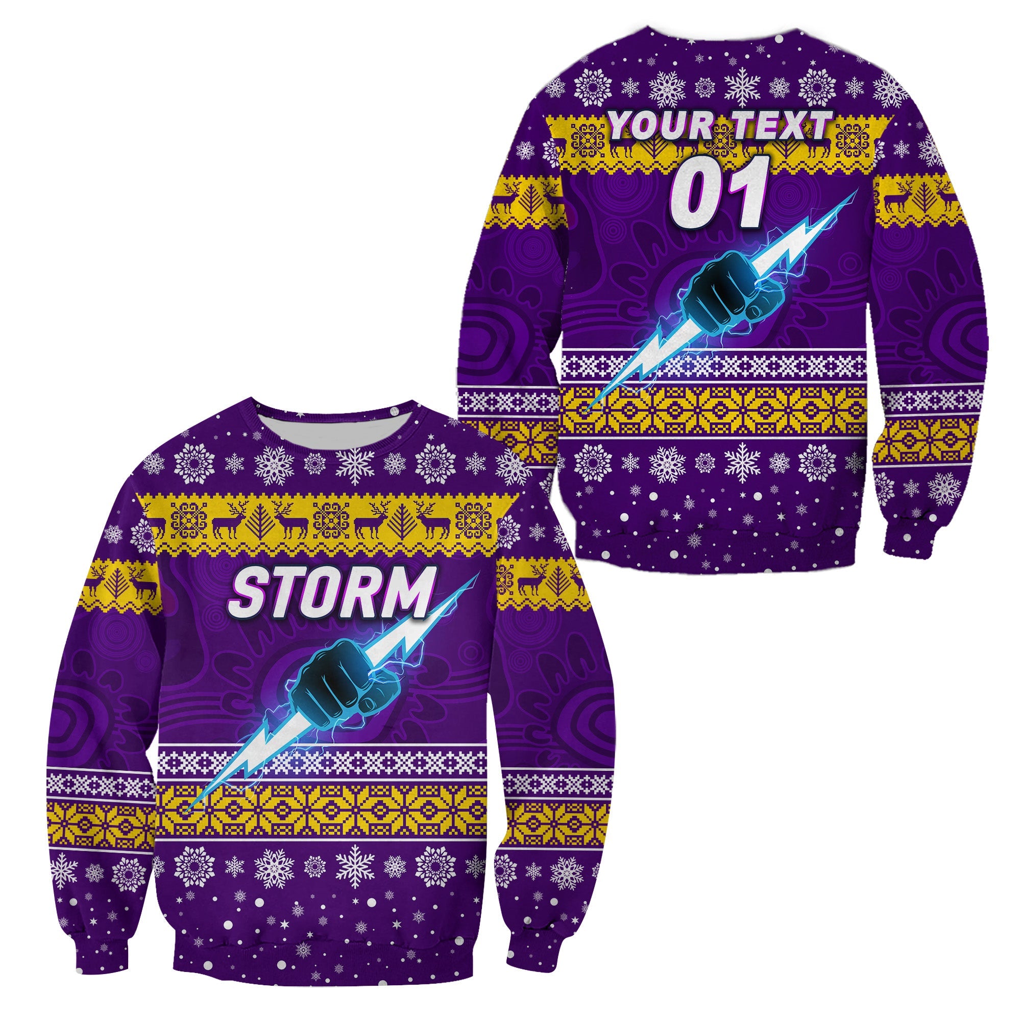 custom-personalised-melbourne-storm-sweatshirt-christmas-simple-style-purple