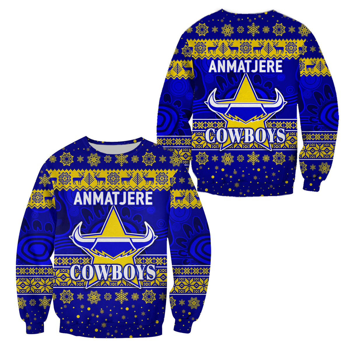 anmatjere-cowboys-football-club-sweatshirt-christmas-simple-style